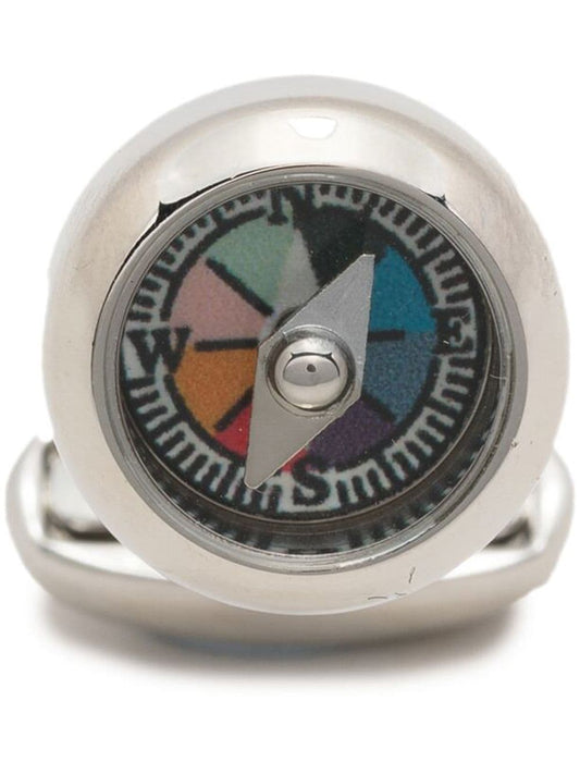 compass-detail cufflinks
