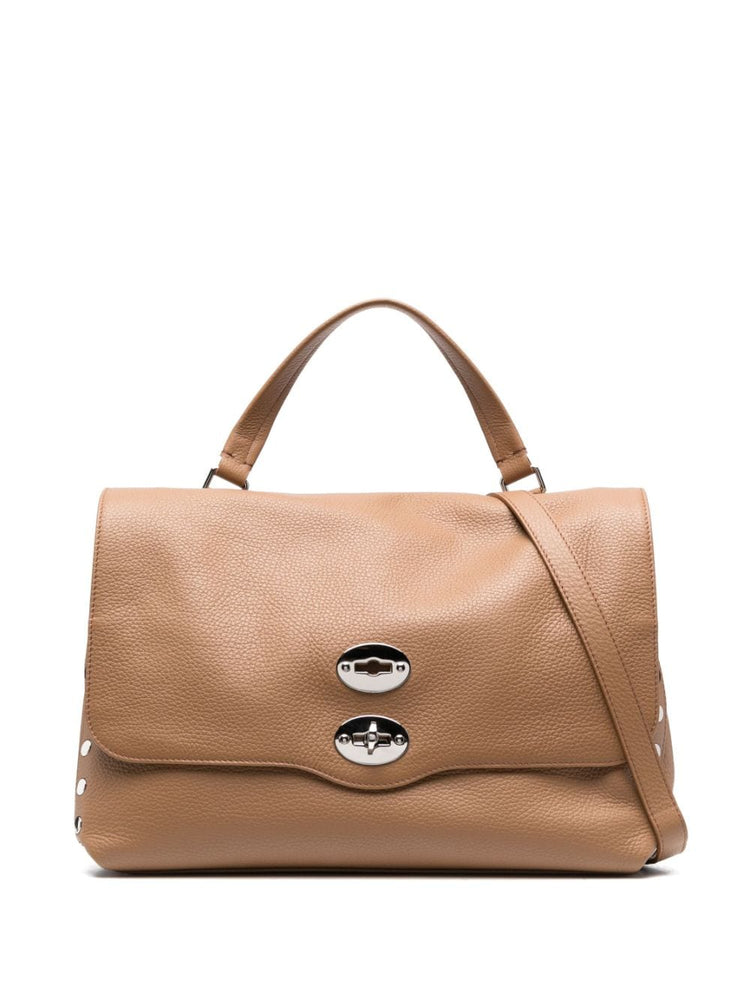 small Postina leather tote bag