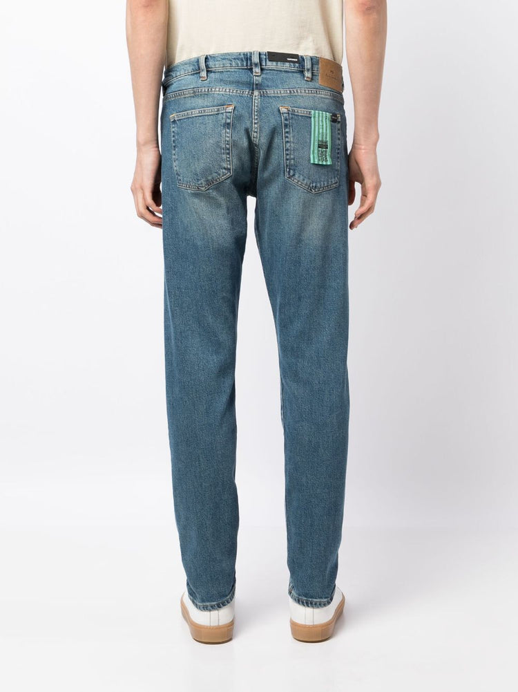 PAUL SMITH mid-rise straight-leg jeans