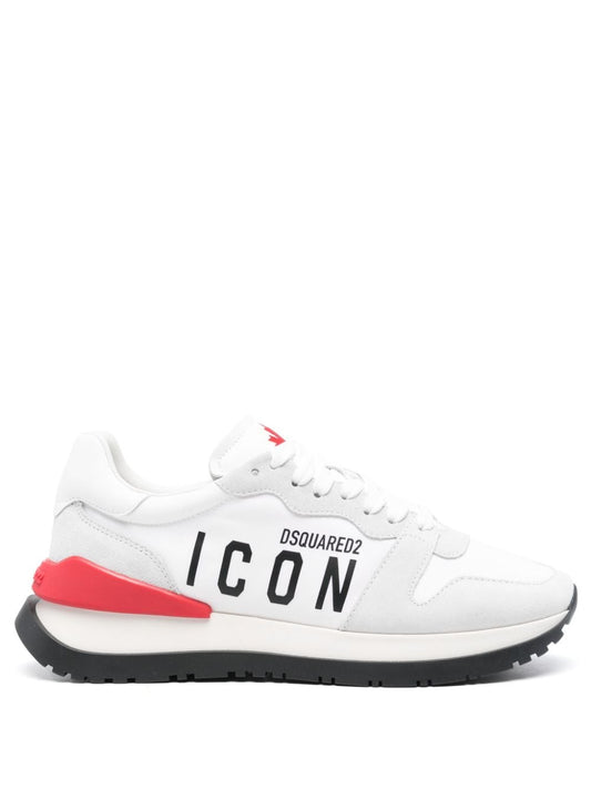 Running Icon-print sneakers