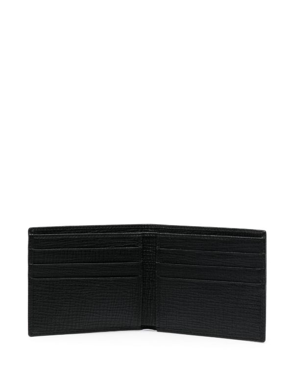 DOLCE&GABBANA logo-print bi-fold leather wallet