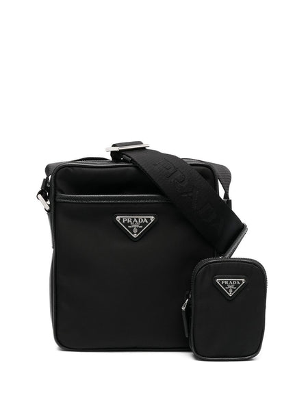 Prada - Black Nylon Crossbody Bag
