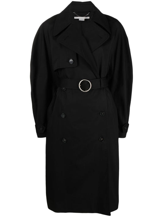 STELLA McCARTNEY double-breasted belted trench coat