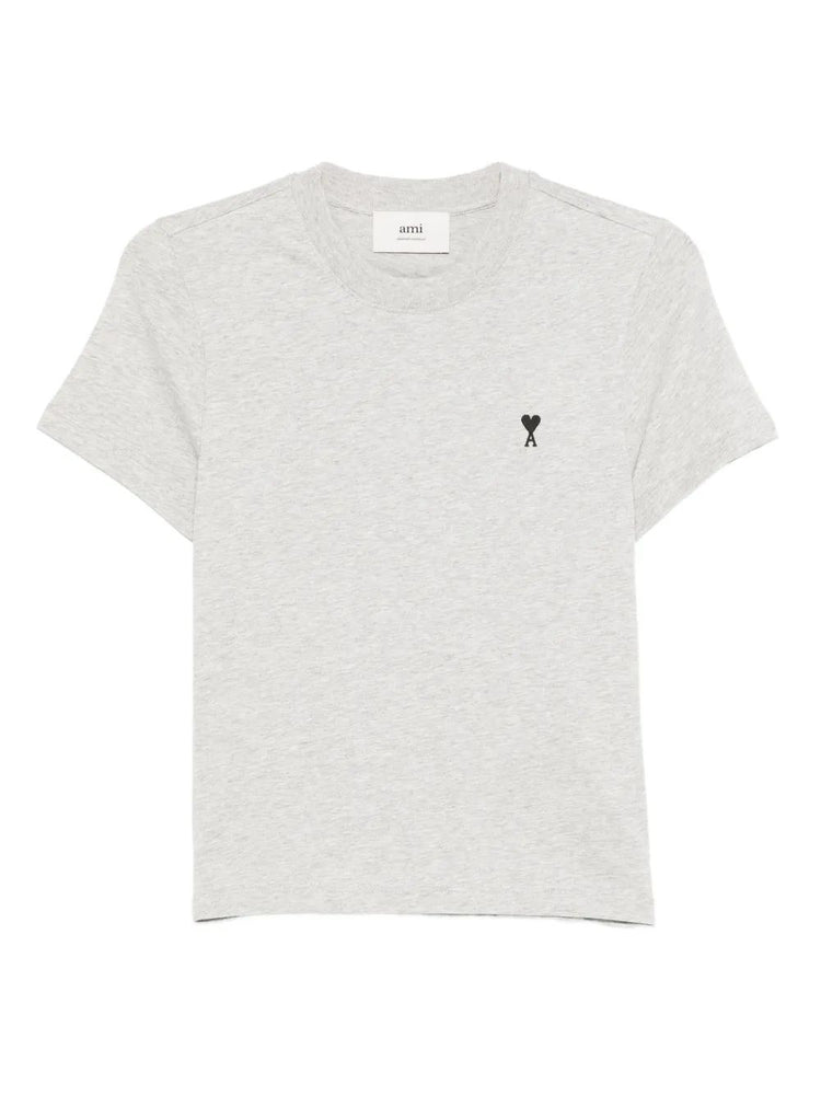 TSHIRT AMI DE COEUR CONTRASTE CROPPED