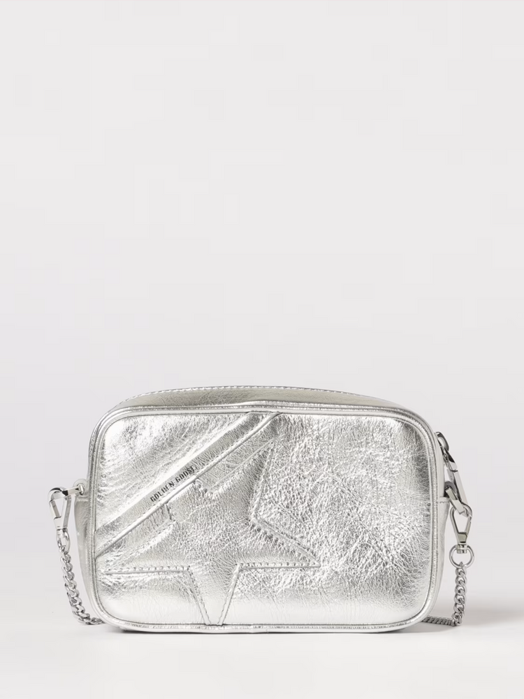 MINI STAR BAG WRINKLED LAMINATED LEATHER BODY AND STAR