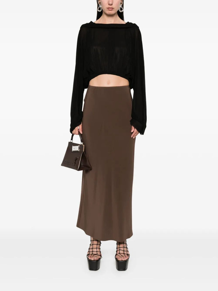 CROPPED HOODED TUNIC