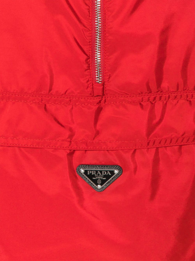 Re-Nylon hooded jacket