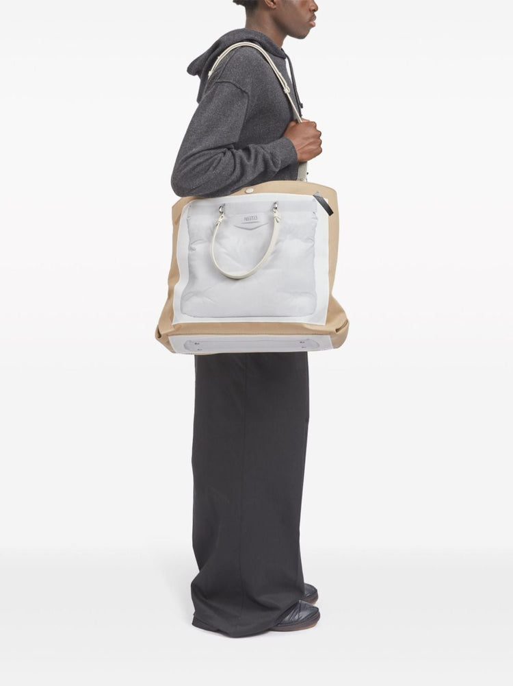 Glam Slam trompe loeil-print tote bag