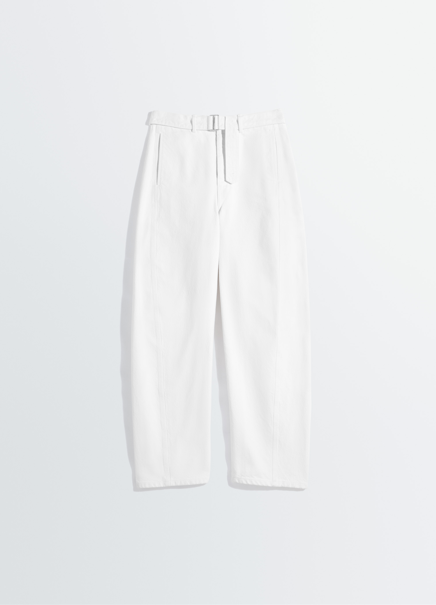 TWISTED BELTED PANTS