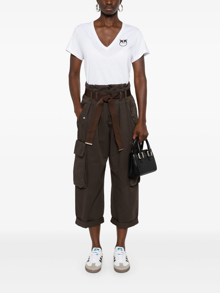 Ronfare cotton cargo pants