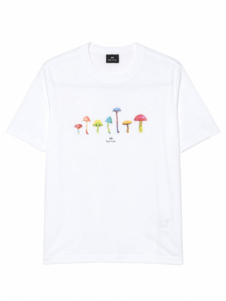 MENS REG FIT T SHIRT MUSHROOMS