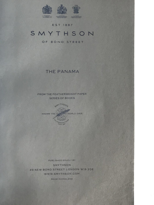 SMYTHSON Travels and Experiences agenda