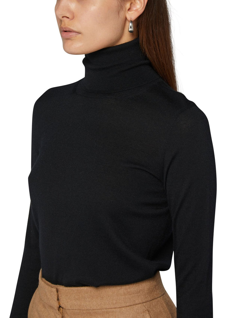 Veloce lightweight cashmere turtleneck