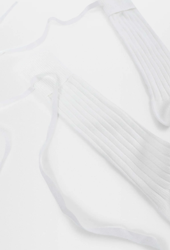 JOST KNEE-HIGH SOCKS WITH RIBBON DETAIL (PAIR) MER
