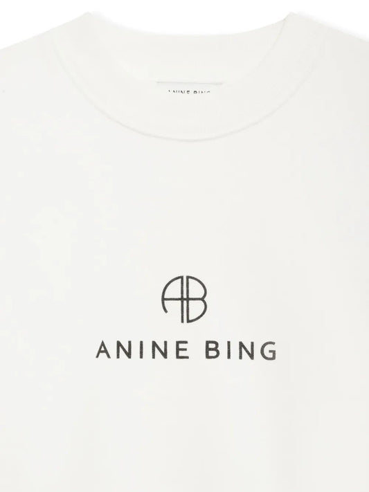 JACI SWEATSHIRT MONOGRAM  IVORY
