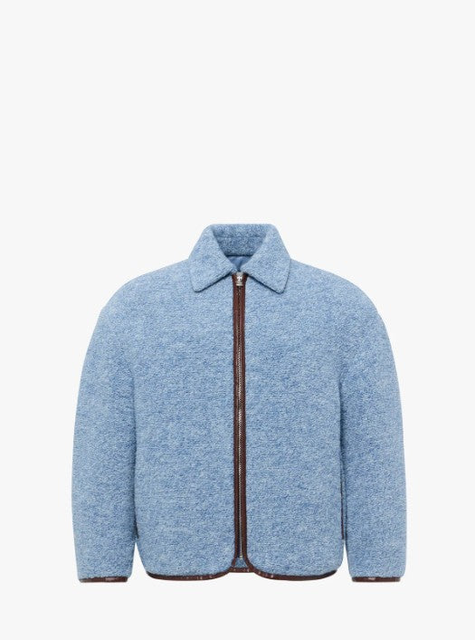 CONTRAST TRIM CASUAL JACKET