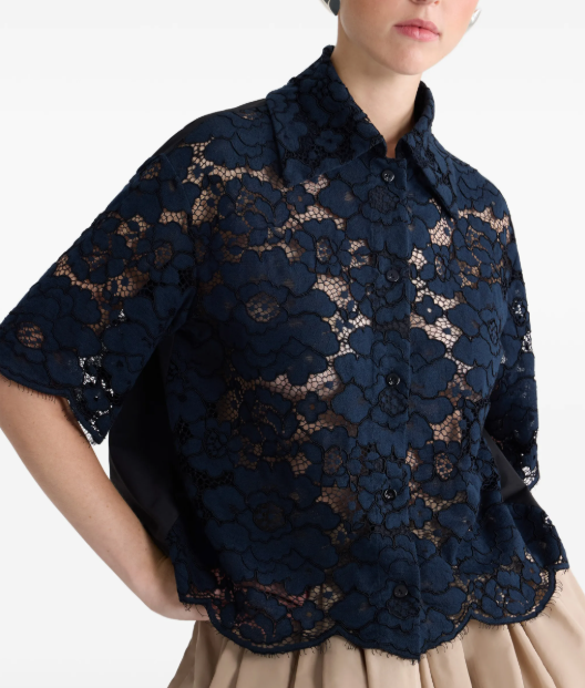 SHORT SLEEVES BLOUSE