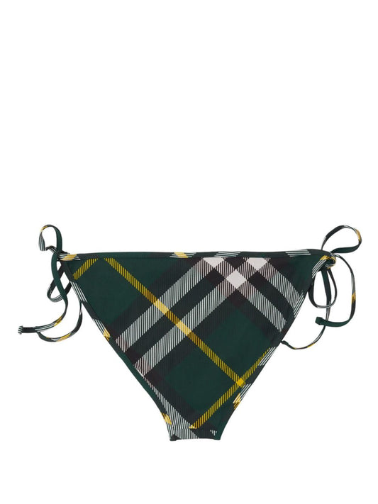 checked bikini briefs