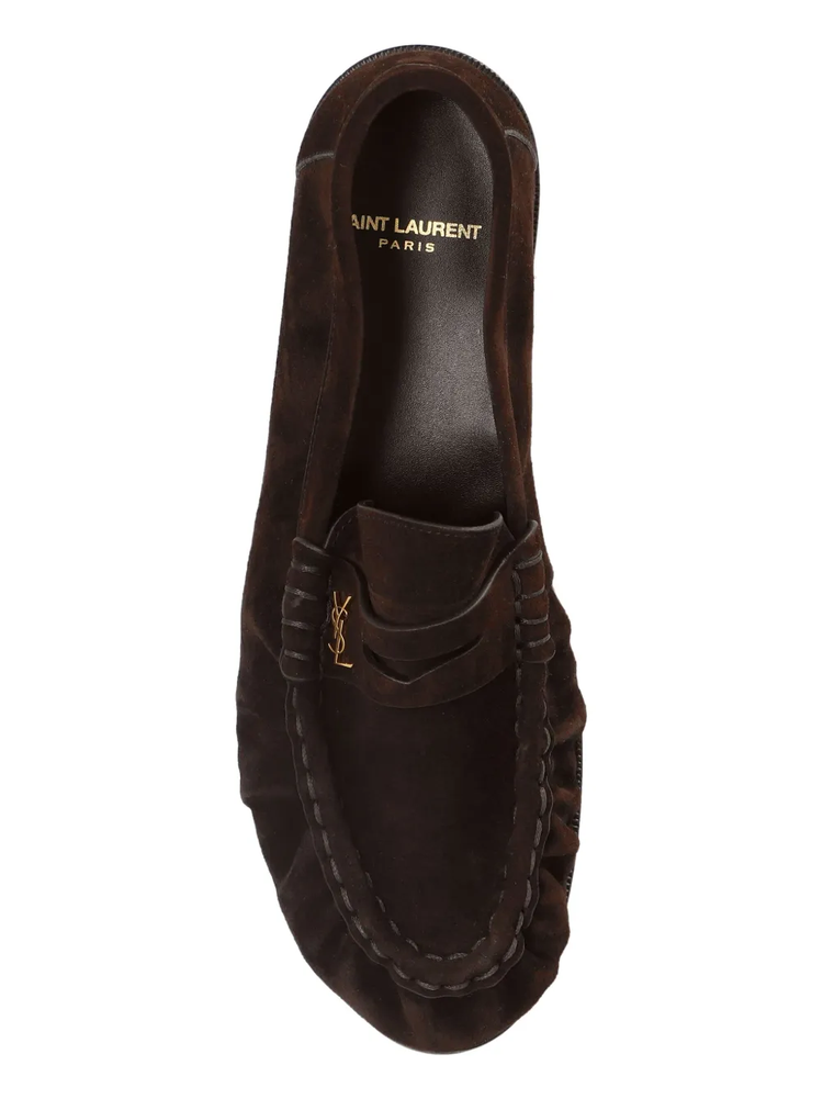 suede loafers
