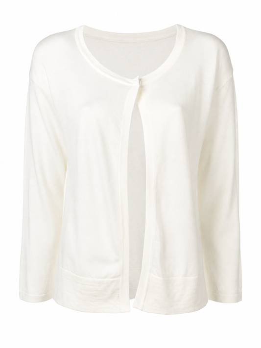 Fine knit cardigan