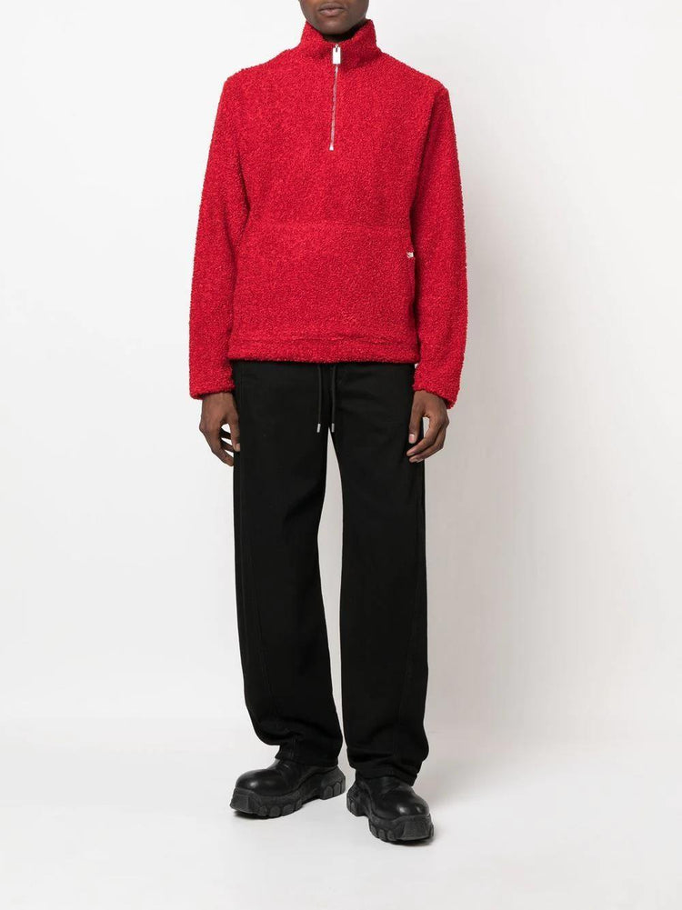 1017 ALYX 9SM bouclé half-zip sweatshirt