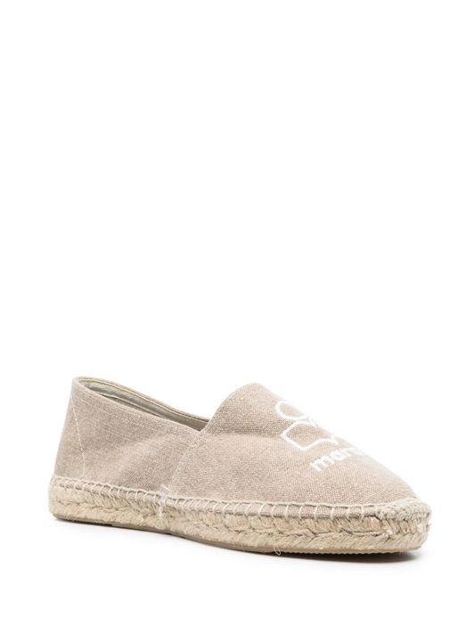 Canae logo-embroidered espadrilles