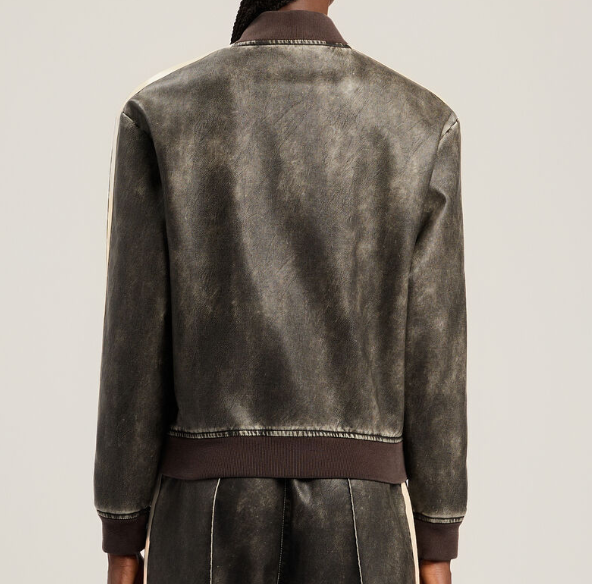 CLASSIC LOGO LEA TRACK BOMBER