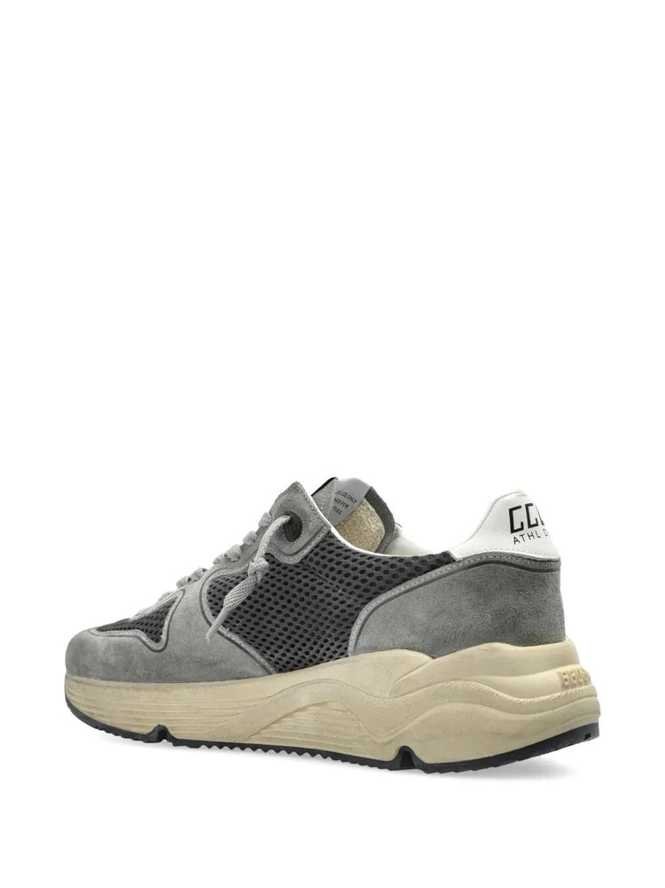 RUNNING NET UPPER SUEDE TOE AND SPUR LEATHER STAR AND HEEL