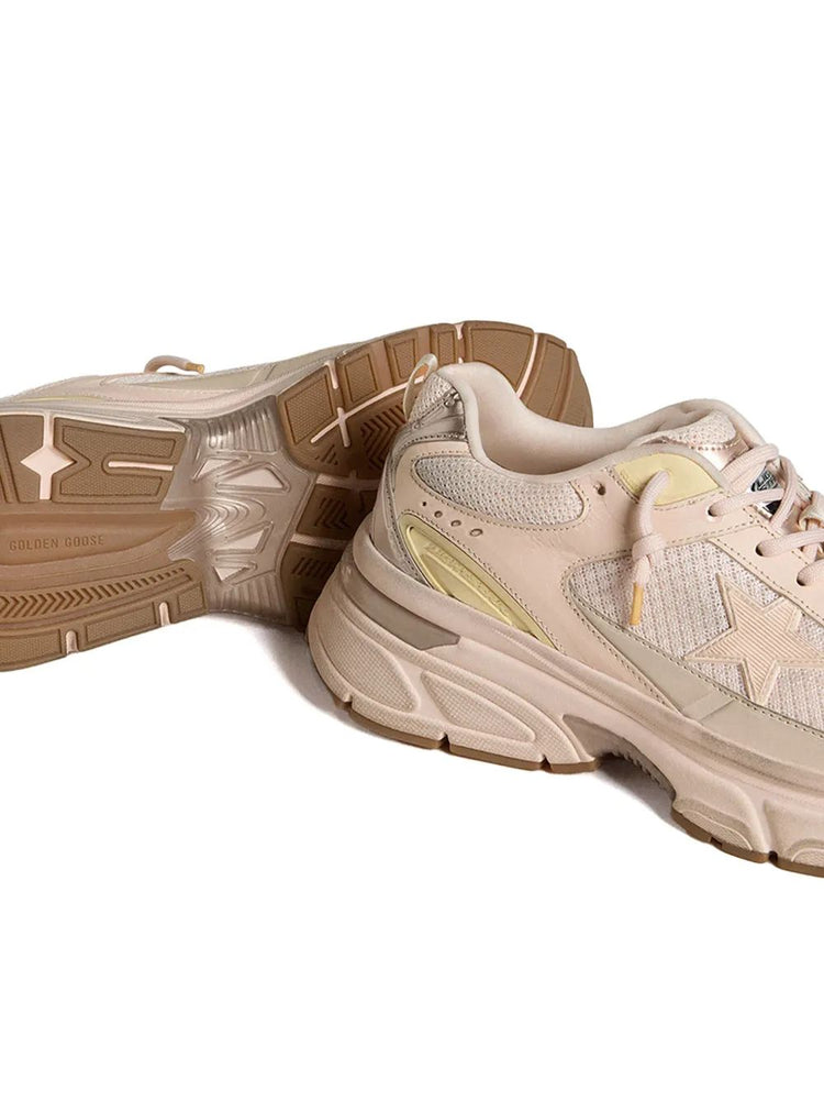 LIGHTSTAR NET LEATHER AND SUEDE UPPER TPU STAR NET HEEL AND SPUR