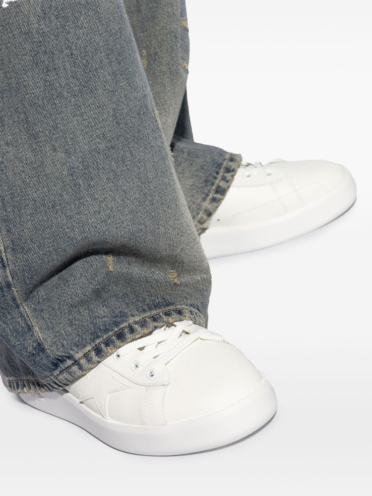 Pure Star leather trainers