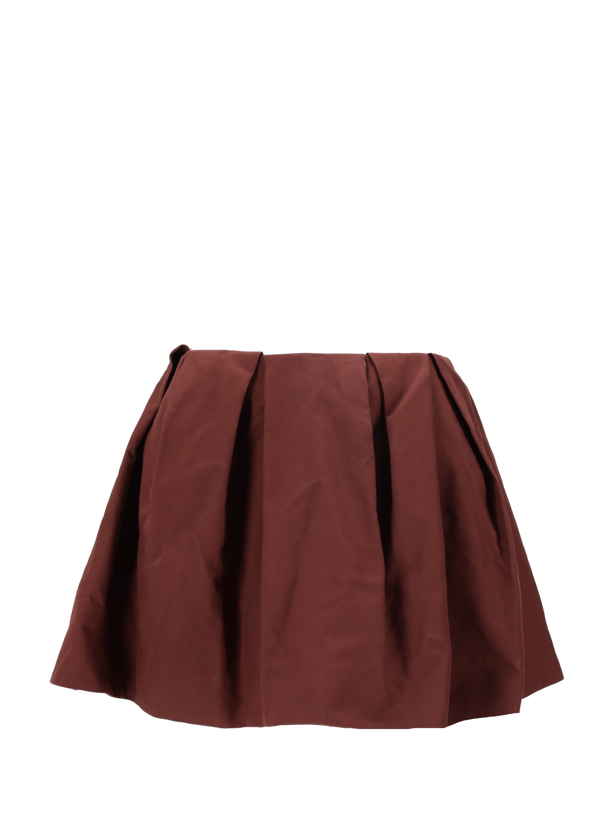 Tucked Short Skirt