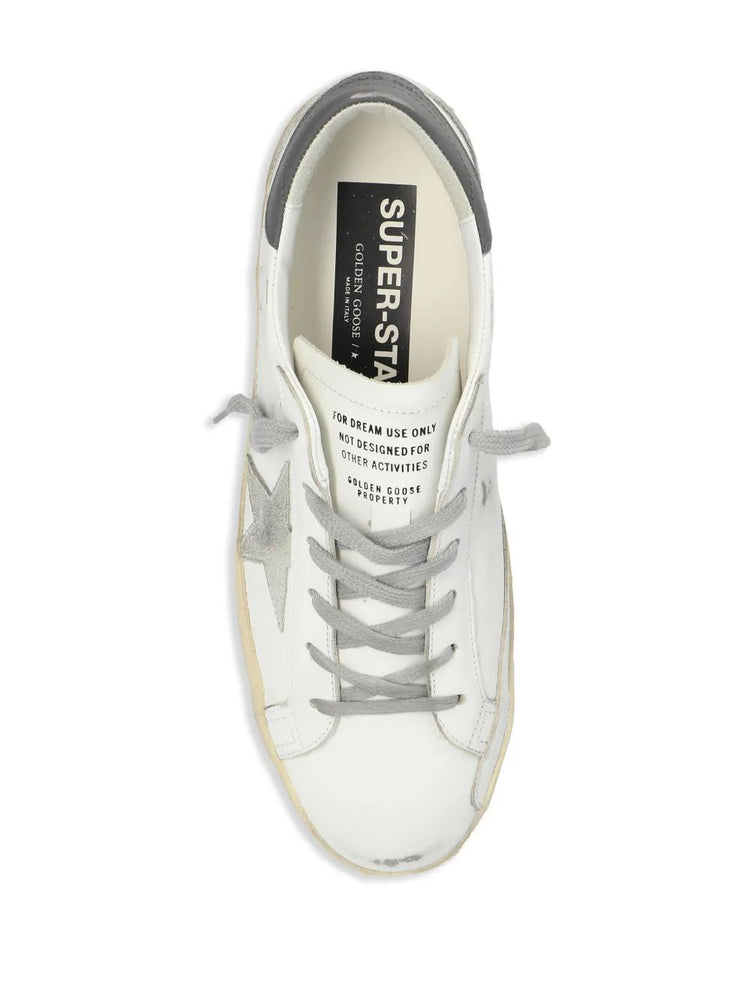 SUPER STAR LEATHER UPPER AND HEEL SUEDE STAR AND SPUR