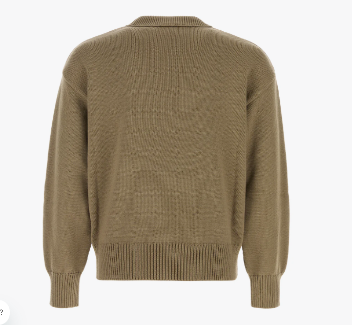 PULL COL ROND AVEC AMI DE COEUR CONTRASTE