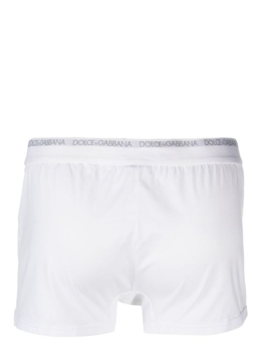 DOLCE&GABBANA logo-waistband cotton boxers