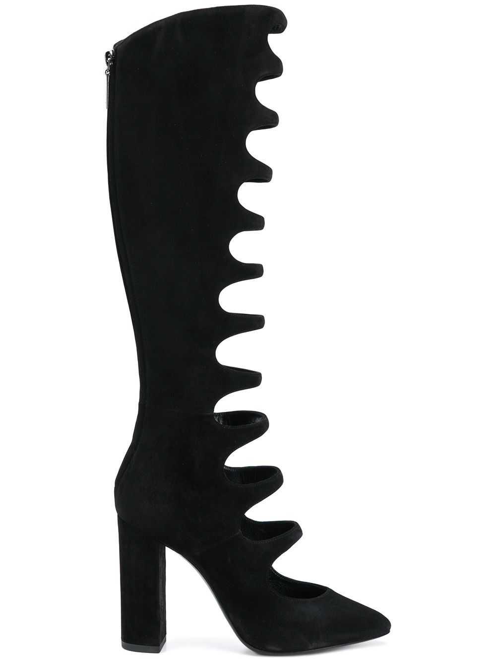 SAINT LAURENT Boot joplin 105 cachemere Black