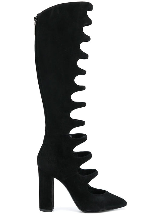 SAINT LAURENT Boot joplin 105 cachemere Black