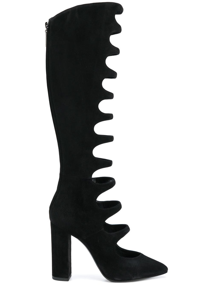 SAINT LAURENT Boot joplin 105 cachemere Black