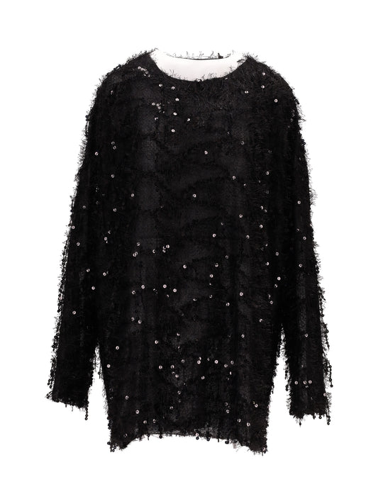 LONG-SLEEVED TEE - Pendant Sequins