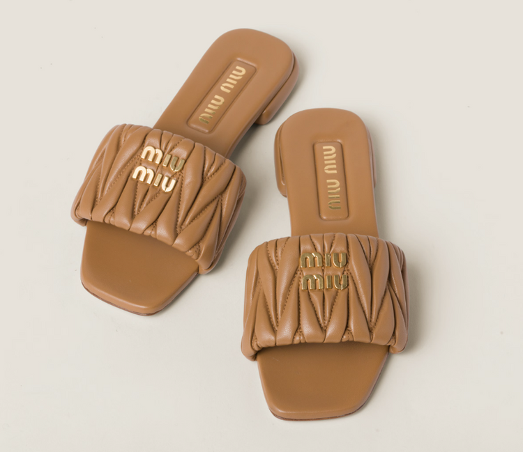 CIABATTE NAPPA MATELASSE'