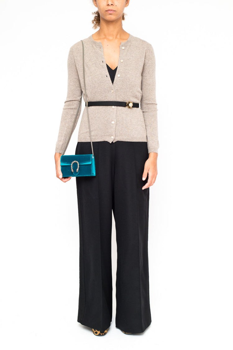 cashmere cardigan