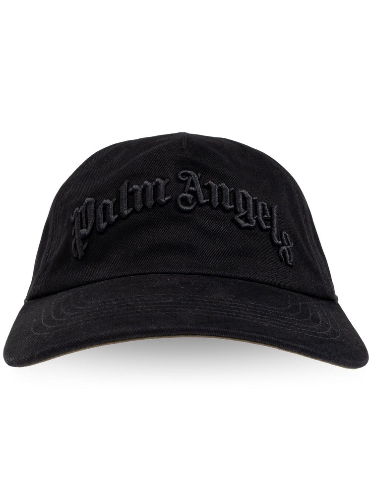 logo-embroidered baseball cap