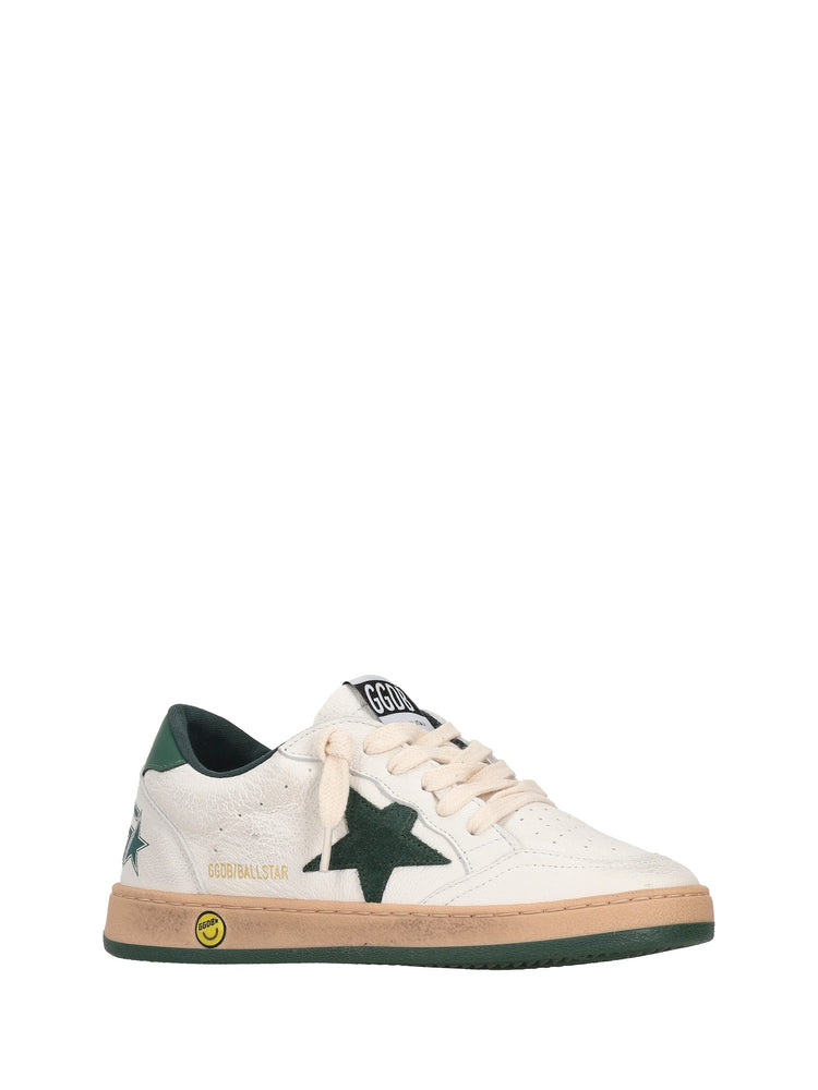 BALLSTAR NAPPA UPPER SUEDE STAR MATT LEATHER HEEL