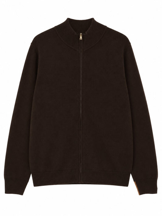 MENS CARDIGAN ZIP THRU