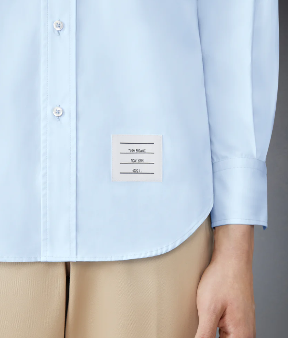 CLASSIC L/S BD PC SHIRT IN SOLID POPLIN