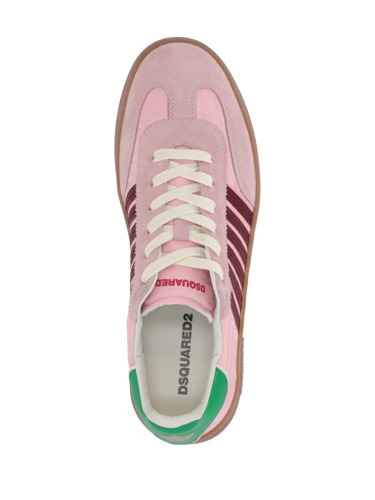 Lace-Up Low Top Sneakers