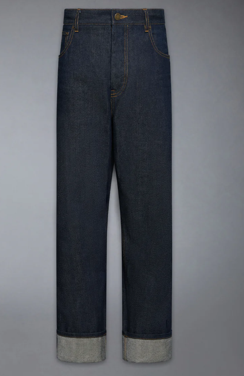 DENIM 5 POCKETS TROUSER IN JAPANESE SELVEDGE DENIM