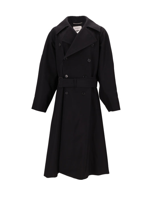 MANTEAU RAGLAN DOUBLE CROISE G