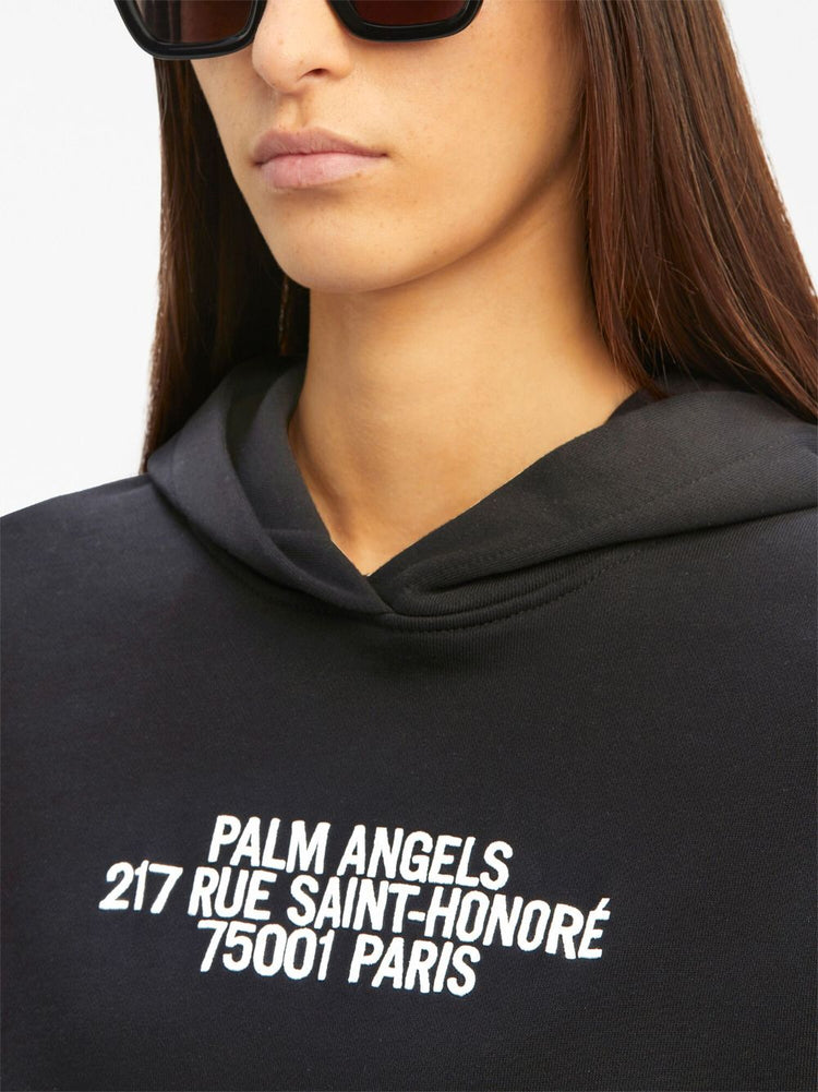 PALM ANGELS 75001 cotton hoodie