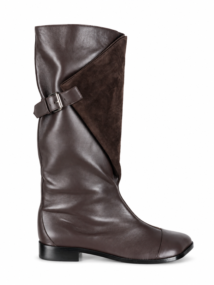 DITTICO BOOTS - CALFSKIN / SUEDE LAMBSKIN