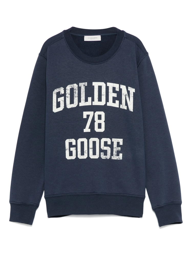 logo-print crew-neck sweatshirt